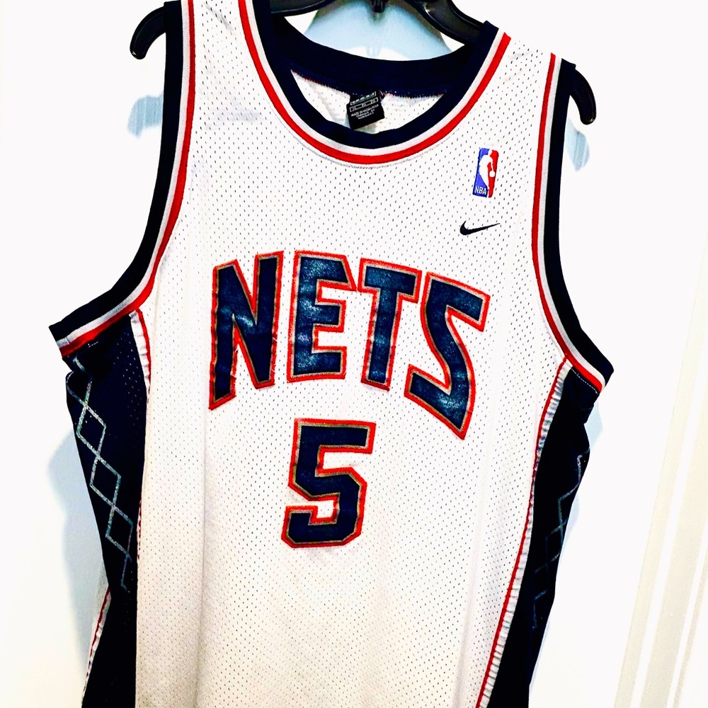 Jason Kidd Champion New Jersey Nets XL Nike NBA Jersey